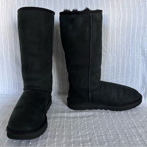 UGG tall black boots size 10 women